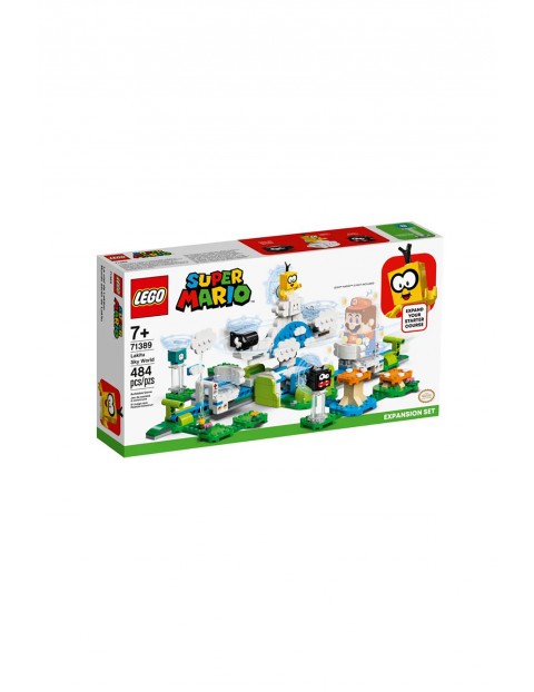 Klocki LEGO® Mario Produkt Podniebny świat Lakitu — zestaw dodatkowy 71389 wiek 7+