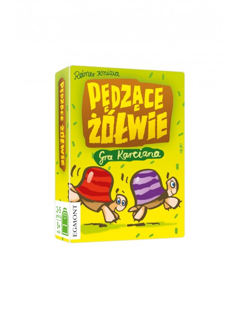 Gra do plecaka- Pędzące Żółwie karciane wiek 5+