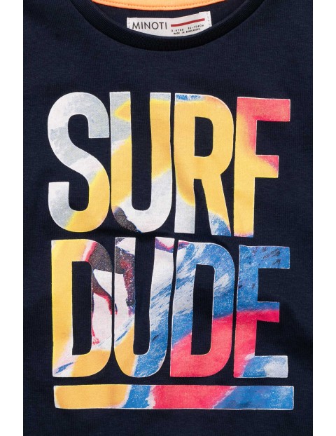 T-shirt chłopięcy bawełniany Surf Dude