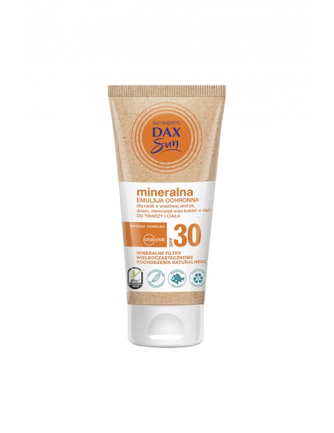 Dax Sun, mineralna emulsja ochronna SPF 30, 125 ml