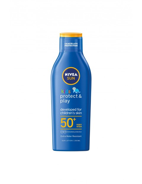 Nivea Sun Kids Protect & Play balsam ochronny na słońce dla dzieci SPF50+, 200ml