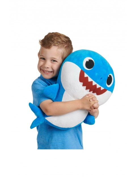 Baby Shark 45cm pluszowy tata Shark - niebieski 