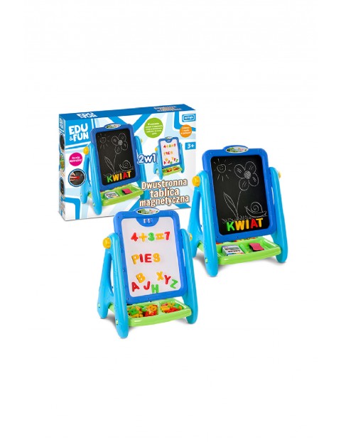 Dwustronna tablica magnetyczna edu&fun wiek 3+