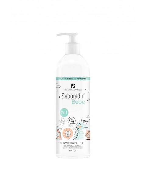 Seboradin Bebe szampon-żel do mycia 2w1 - 500ml