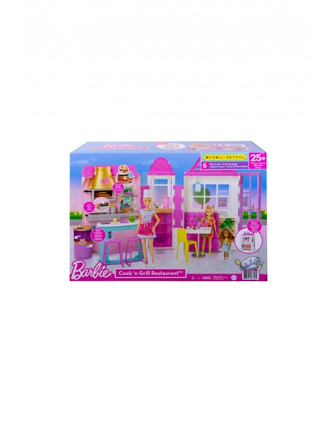 Barbie Restauracja Zestaw wiek 3+