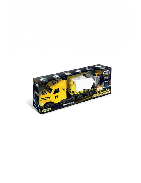 Magic Truck Technic laweta z kontenerami - wiek 3+