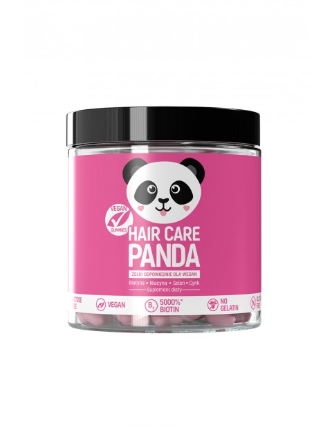 Witaminy na włosy Hair Care Panda Vegan Gummies 300g 60szt