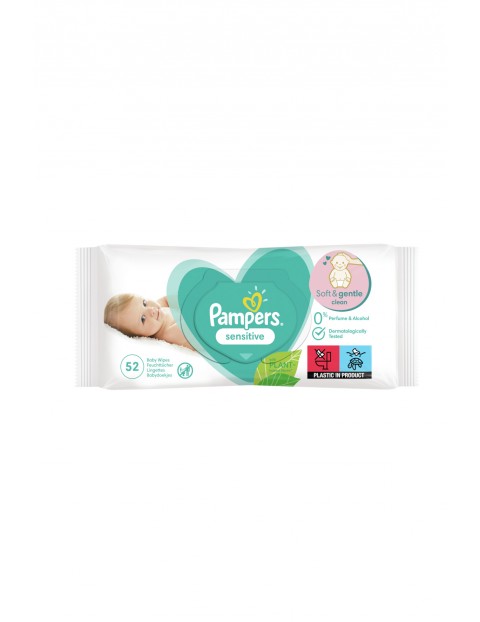 Pampers Sensitive Chusteczki 3 x 52szt