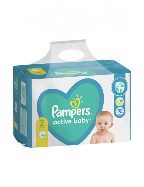 Pampers Active Baby, rozmiar 2, 96 pieluszek, 4-8kg