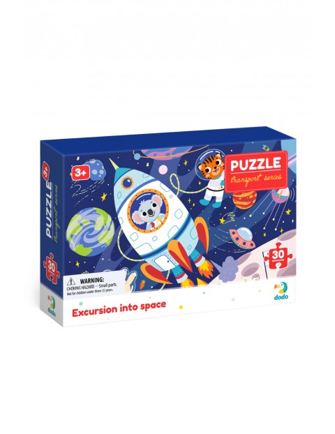 Puzzle profesje  Wyprawa w kosmos - 30 elementów  wiek 3+