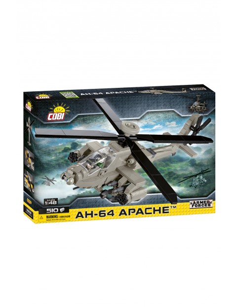 Klocki COBI 5808 AH-64 APACHE ARMORED FORCES - 510 elementów wiek 7+