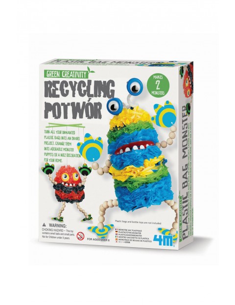 Zabawa dla dzieci-RECYKLING POTWÓR 5+