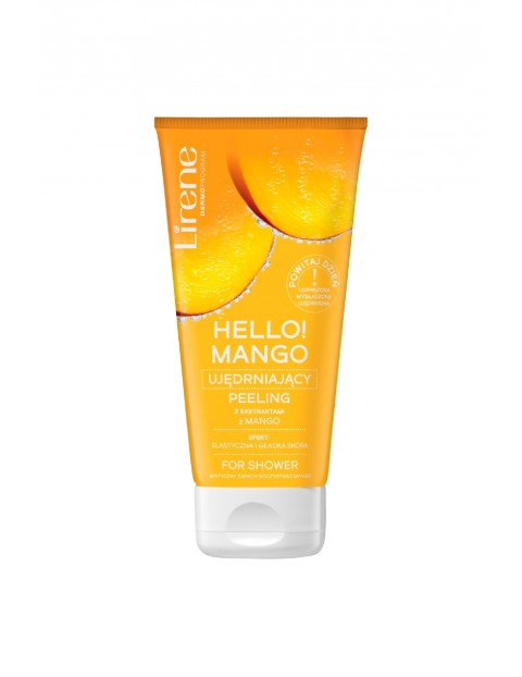 Lirene Hello! Ujędrniający peeling z ekstraktem z kawy i zielonej herbaty 200 ml