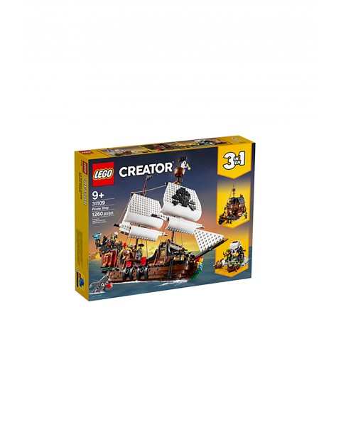 LEGO® Creator 3 w 1 Statek piracki (31109) wiek 9+