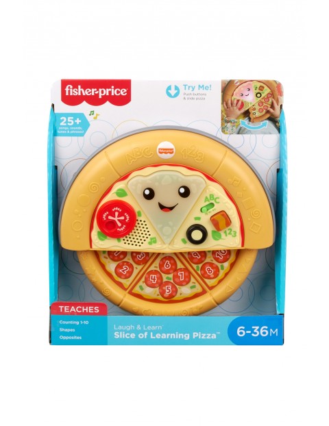 Wesoła pizza pyszna nauka Fisher Price wiek 6-36msc