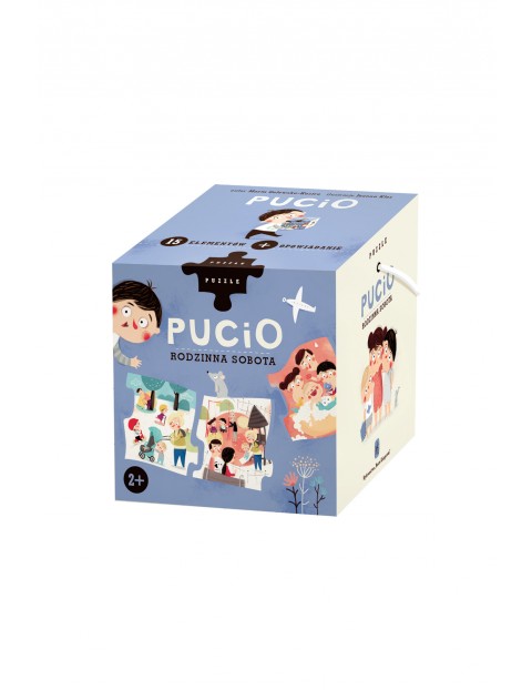 Puzzle Pucio. Rodzinna sobota wiek 2+