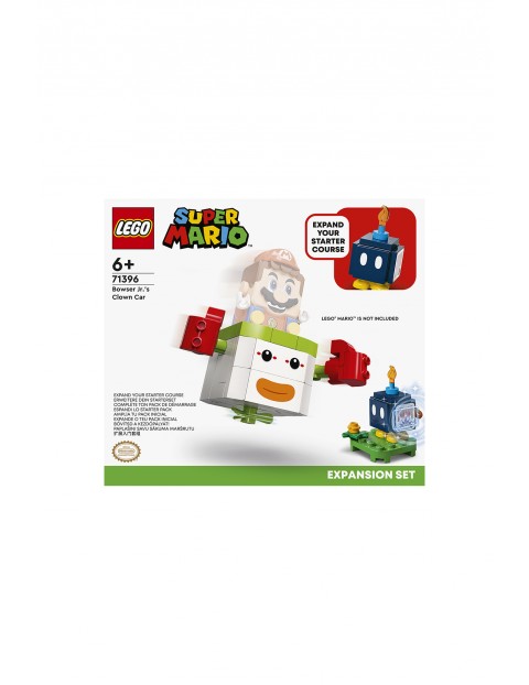 LEGO Super Mario 71396 Samochód klauna Bowsera Jr. - zestaw rozszerzający wiek 6+