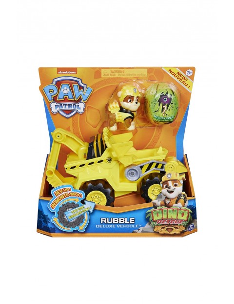 Psi Patrol Dino Rescue Rubble i Pojazd wiek 3+