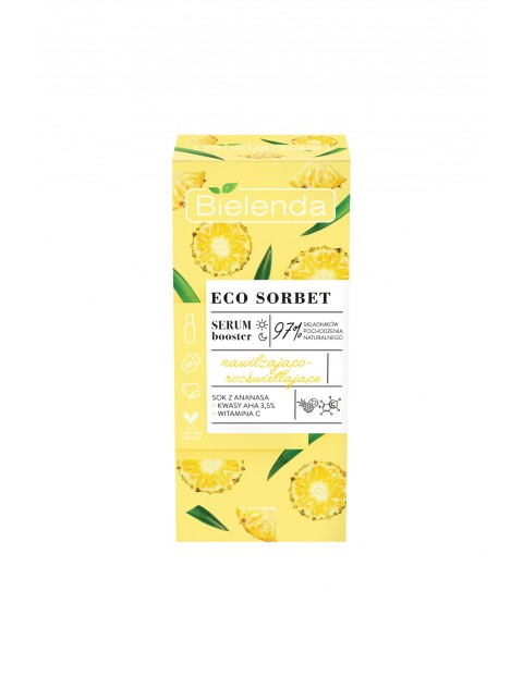 ECO SORBET Ananas - serum booster - nawilżająco-rozświetlające 30 ml