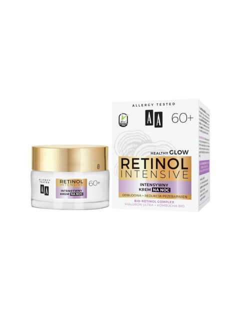 AA Retinol Intensive 60+ intensywny krem na noc odbudowa+redukcja przebarwień 50 ml