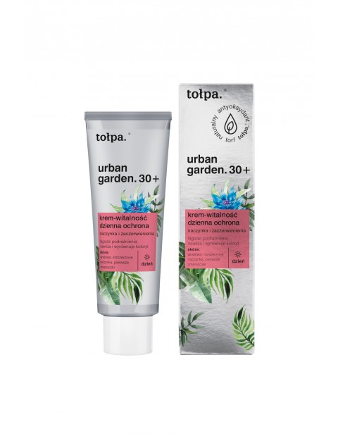 Tołpa urban garden. 30+ krem witalność dzienna ochrona, DZIEŃ 40 ml