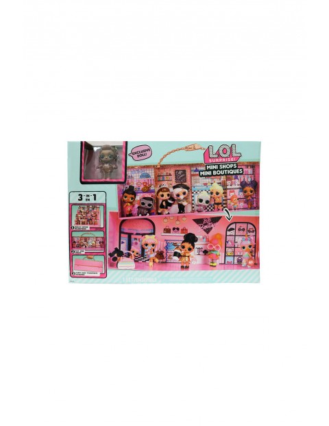 LOL Surprise Mini Shops Playset Walizka 3w1 - wiek 3+