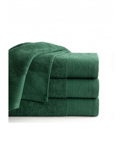 Bawełniany ręcznik MASSIMO 70x140cm - zielony 
