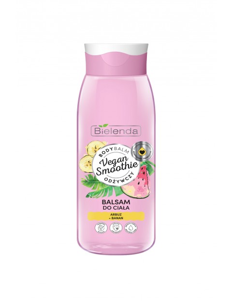 Bielenda VEGAN SMOOTHIE Balsam do ciała ARBUZ + BANAN 400ml