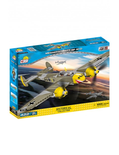 Klocki Cobi Cobi 5716 - Kolekcja historyczna. Messerschmitt BF 110 D - 422 elementy