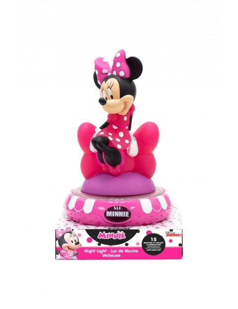 Lampka nocna 3D Minnie, 25 cm