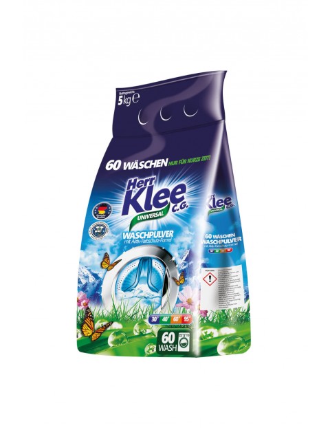 Klee - proszek do prania 5kg - 60WL Universal