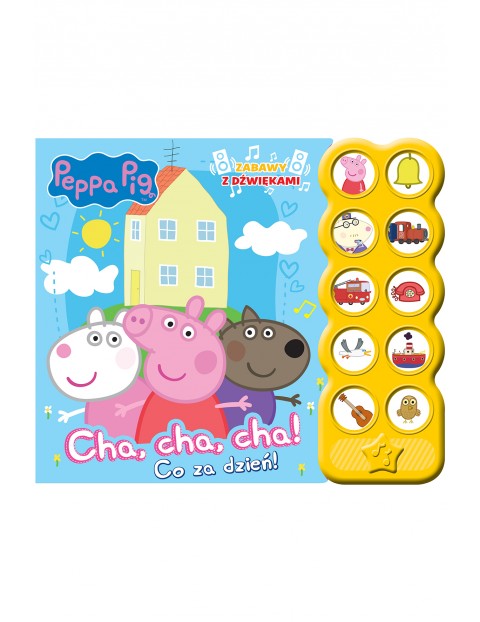 Peppa Pig. Zabawy z dźwiękami. Cha, cha, cha! Co za dzień!