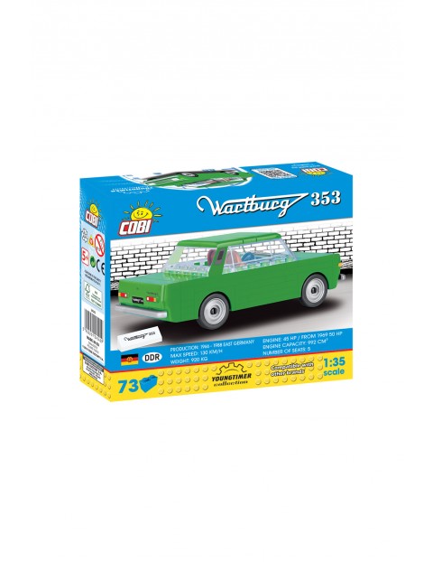 Klocki COBI Model Wartburg 73 el