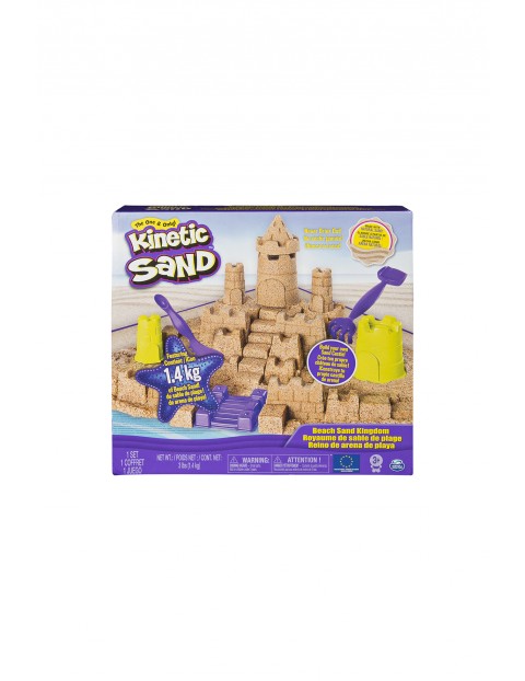 Kinetic sand: zamek na plaży wiek 4+