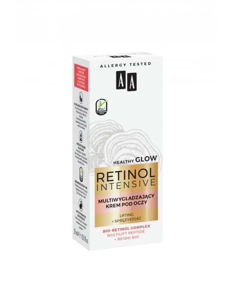 AA Retinol Intensive multiwygładzający krem pod oczy lifting+sprężystość 15 ml