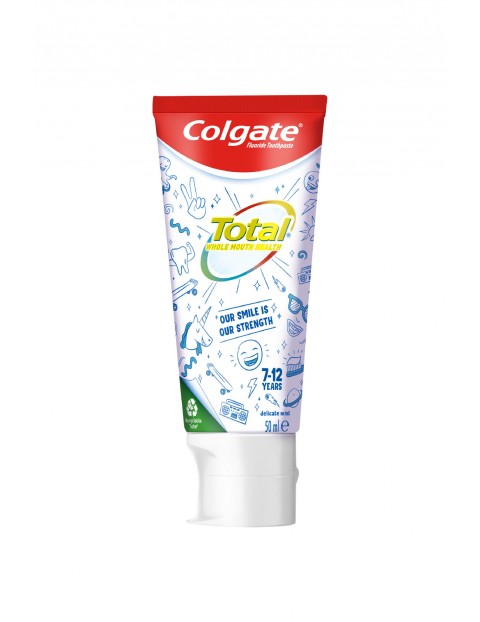 Colgate Total Junior Pasta do zębów dla dzieci 50 ml 7 - 12 lat 