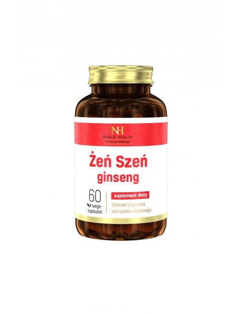 Żeń szeń - suplement diety Noble Health 60 kapsułek