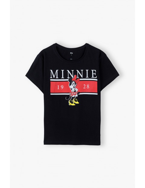 Bawełniany t-shirt damski Minnie