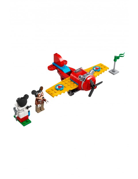 LEGO® ǀ Disney Mickey and Friends Samolot śmigłowy Myszki Miki  - 59 elementów, wiek 4+