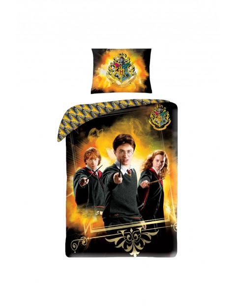 Bawełniana pościel dziecięca Harry Potter 140 x 200 cm+70 x 90 cm 