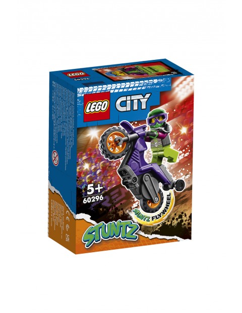 LEGO City 60296 Wheelie na motocyklu kaskaderskim wiek 5+