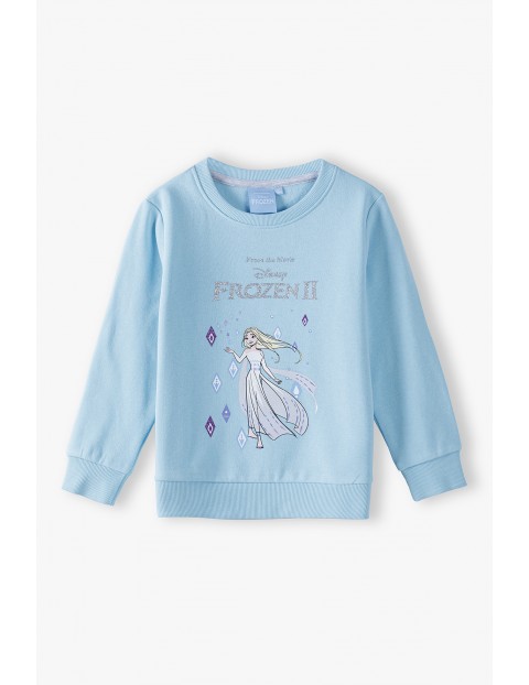 Bluza dziewczęca niebieska FROZEN II rozm.140