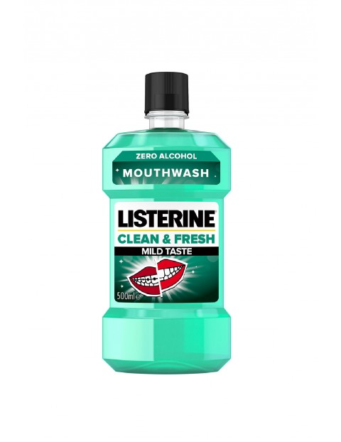 Płyn do higieny jamy ustnej Listerine Clean&Fresh - 500 ml