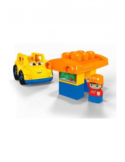 Mega Bloks First Builders - Pojazd z klockami Autobus szkolny wiek 1-5lat