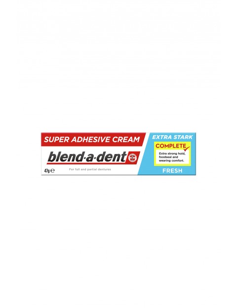 Blend-a-dent Complete Fresh Super Adhesive Klej do protez, świeży miętowy smak 47 g