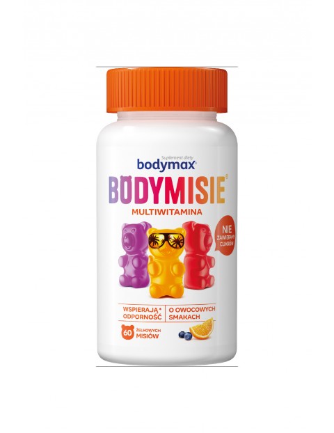 Multiwitamina o smaku owocowym Bodymax BODYMISIE 60 sztuk