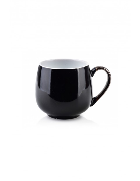 CAL BLACK Kubek porcelanowy czarny 390ml