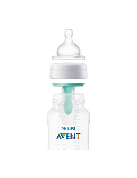 Butelka  Avent Anti-colic 125ml z nakładką antykolkową AirFree™ 0msc+