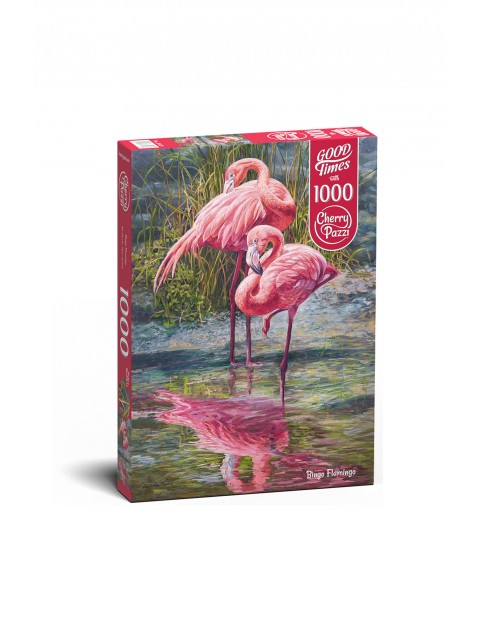 Puzzle 1000 elementów Bingo Flamingo