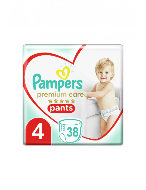 Pampers Premium Care Pieluchomajtki rozmiar 4, 38szt. 9-15kg